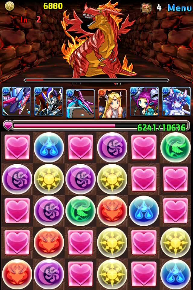 Puzzle & Dragons as a midcore match 3 game