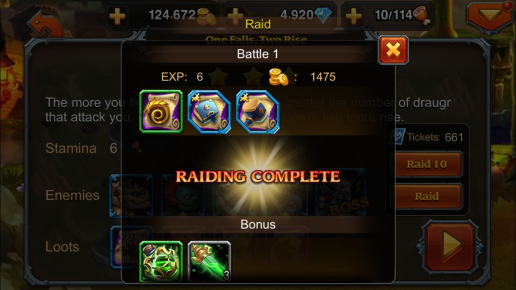 Heroes Charge raid