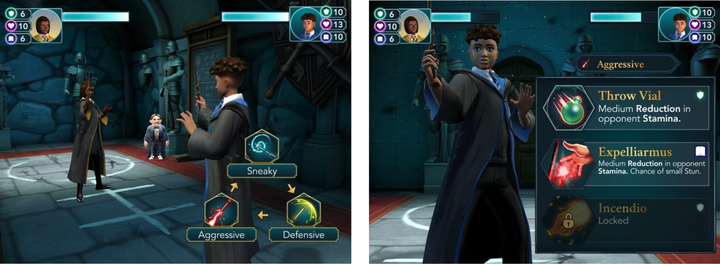 "Duelling Club" in Harry Potter: Hogwarts Mystery