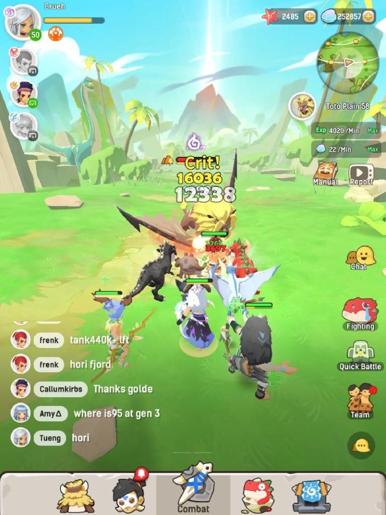 Idle RPG game Ulala: Idle Adventure's co-op