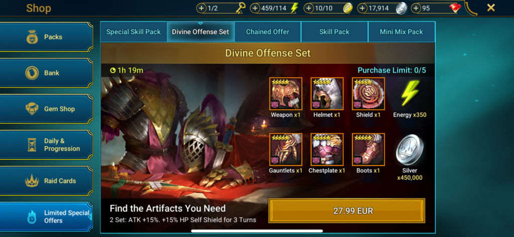 raid shadow legends farmable champions list
