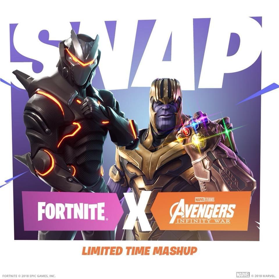 collaboration event example fortnite marvel