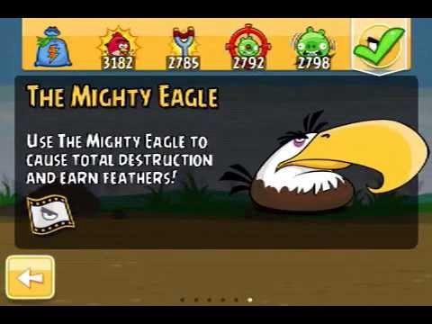 Rewards in original Angry Birds