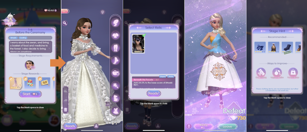 Time Princess: Dress up wrong outfit example