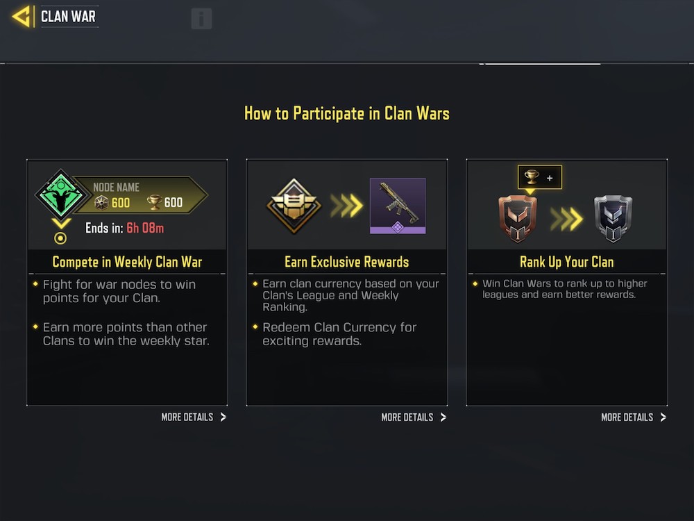 Call of Duty: Mobile's Clan Wars feature