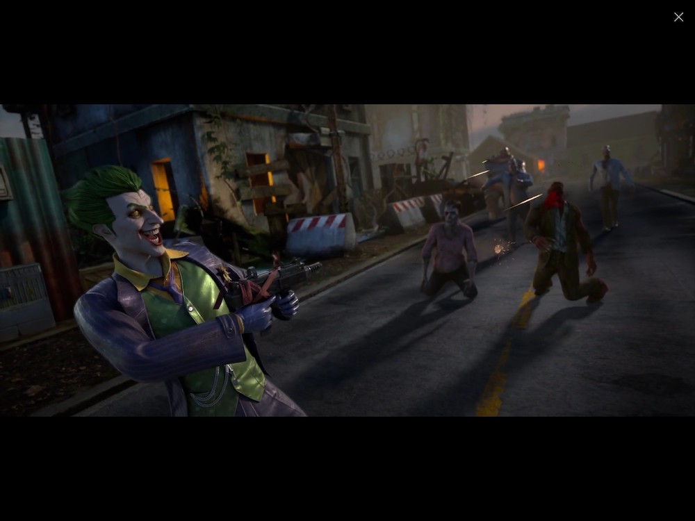 The Joker and events related to him are introduced with cutscenes depicting how he ended up in the State of Survival’s world