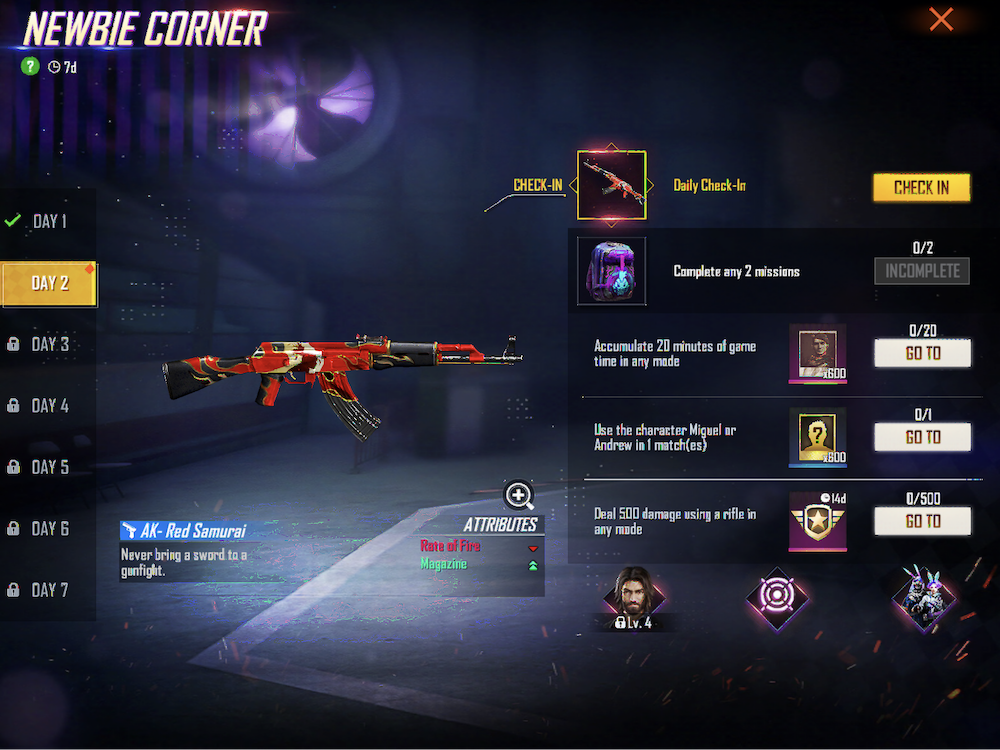 Garena Free Fire’s Newbie Corner 