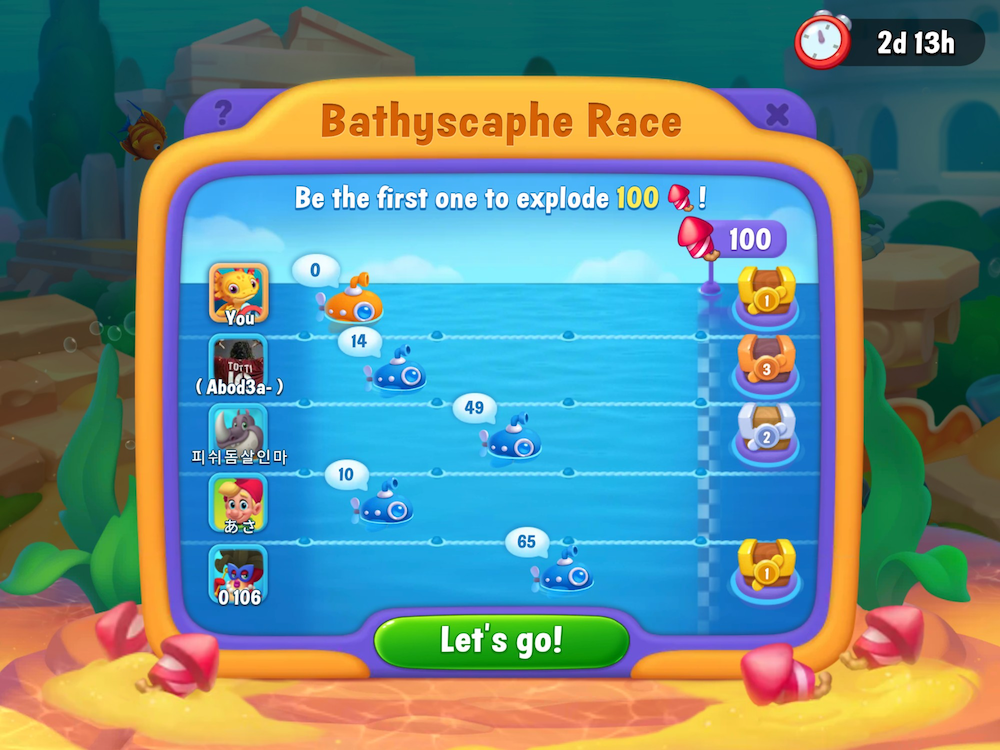 Fishdom Bathyscaphe Race