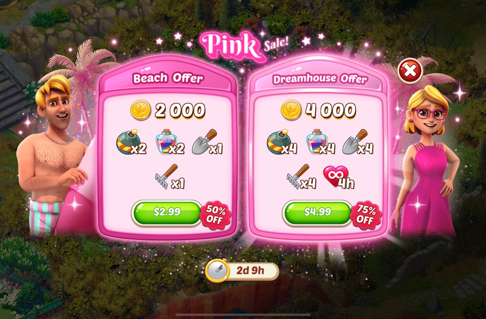 The Pink Sale in Lily’s Garden