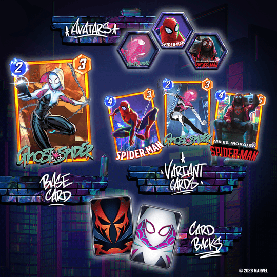 Spider-Versus Season Pass Rewards (Source: Marvel)
