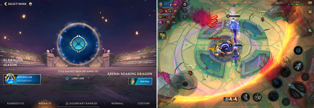 League of Legends: Wild Rift brought the player-loved 2v2v2v2 Arena limited-time mode permanently to the game with Arena Season 1.
