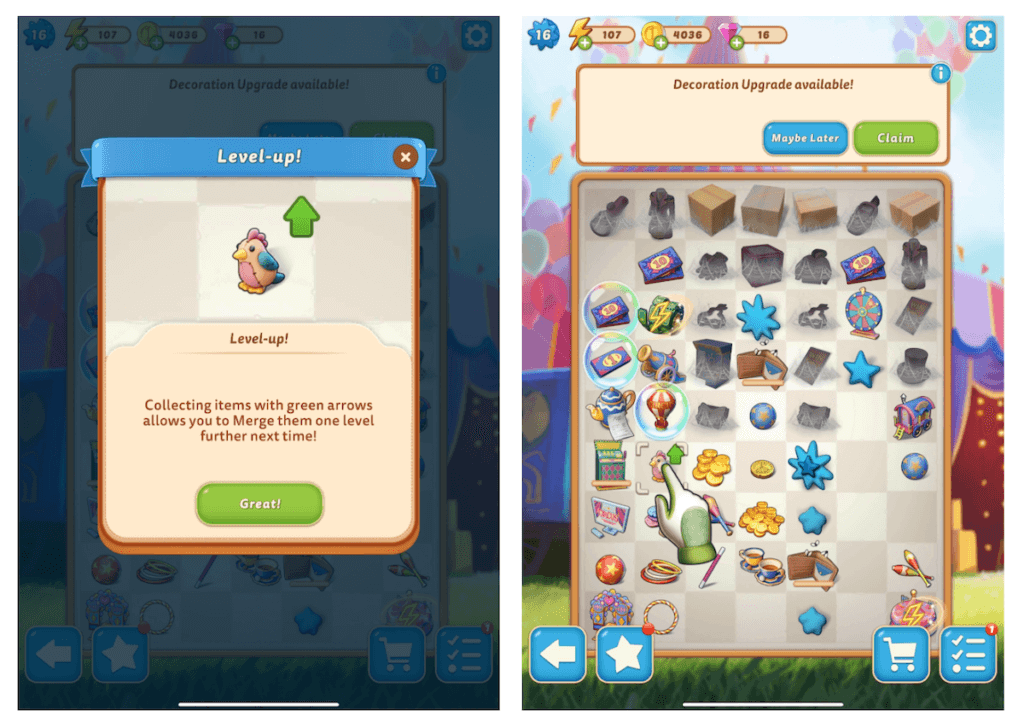 Decoration Event Available