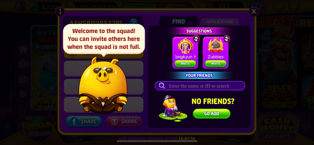 The new Piggy Squads co-op event in Cash Tornado Slots brings popular shared gameplay and co-op mechanics into the casino genre