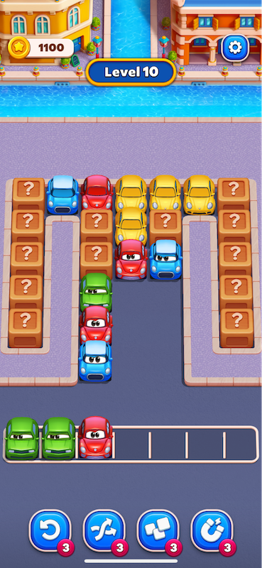 Car Match: Traffic Puzzle features puzzle gameplay with polished visuals