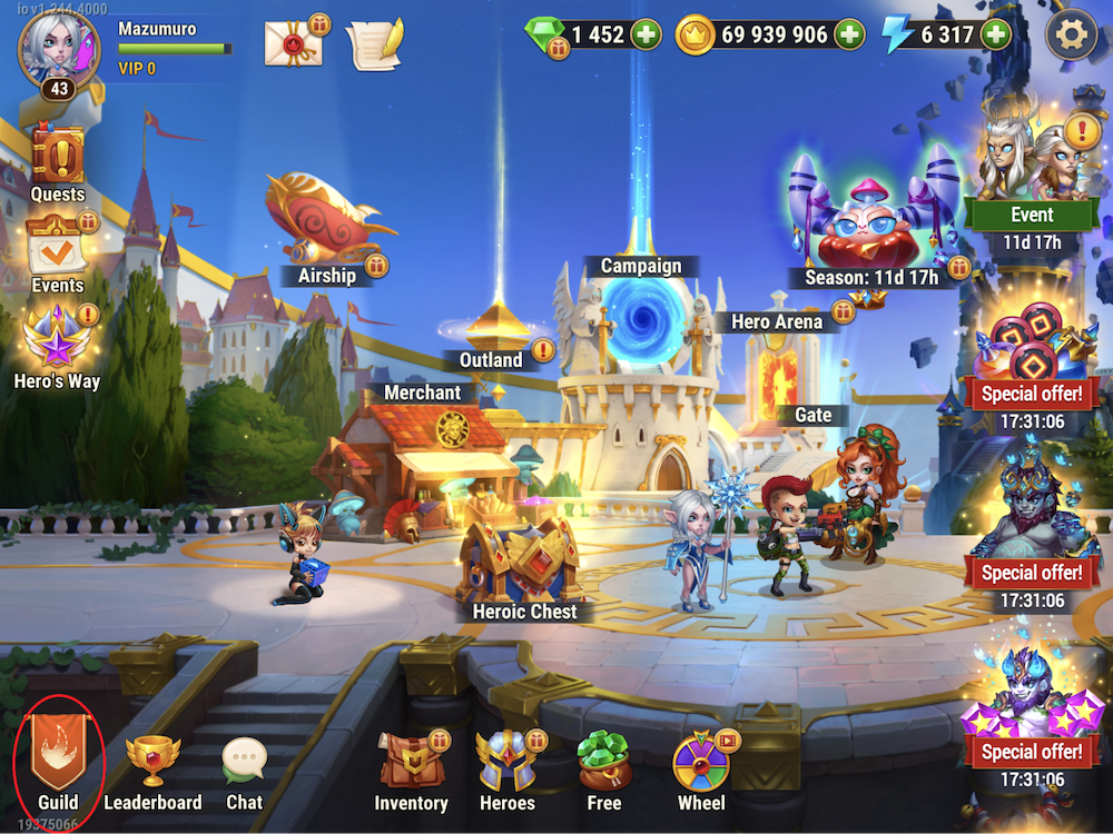 Hero Wars the Tournament of Titan Power