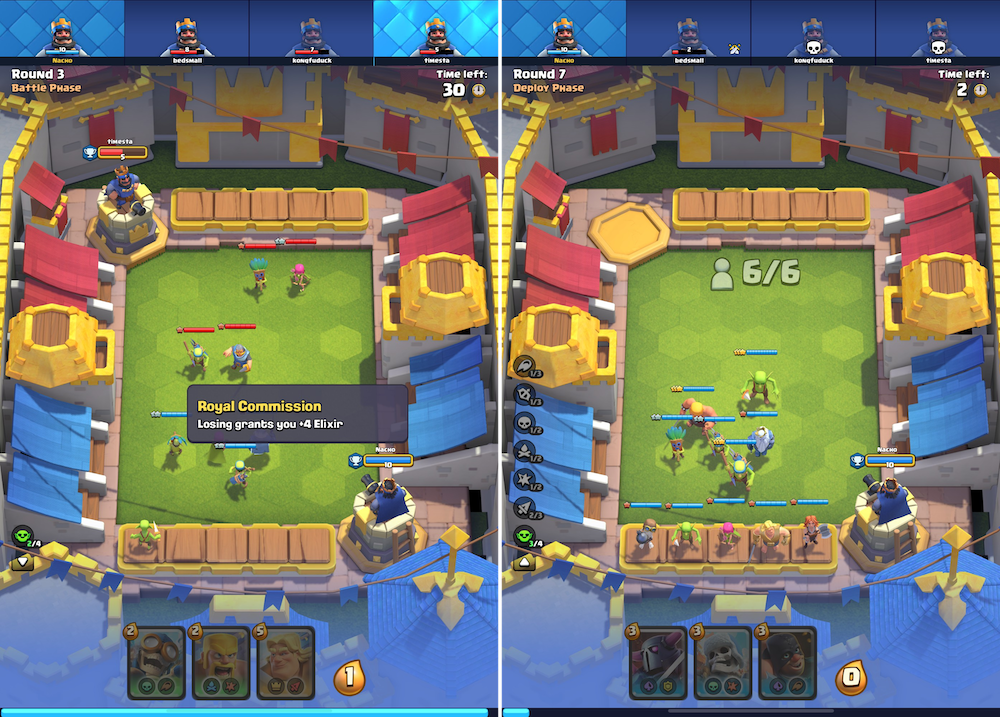 Clash Royale’s Merge Tactics
