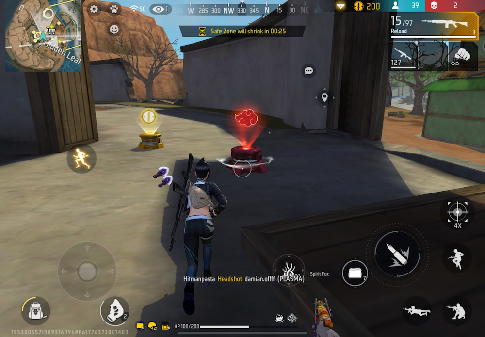 Free Fire’s BR-Ranked matches with Naruto Shippuden-themed challenges and alterations in the map
