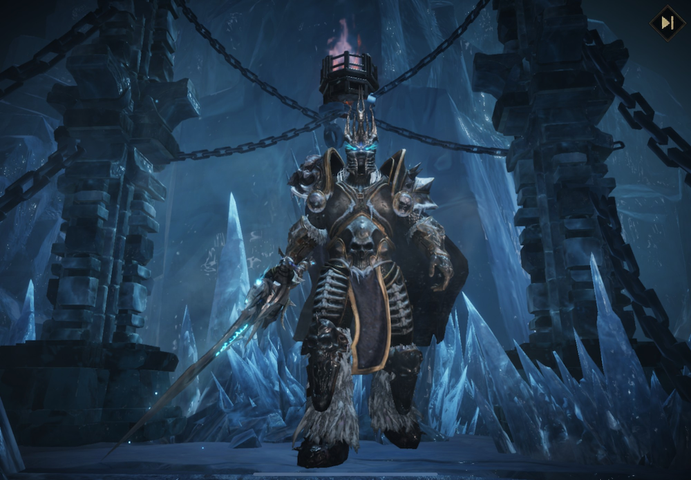 World of Warcraft’s Lich King in Diablo: Immortal
