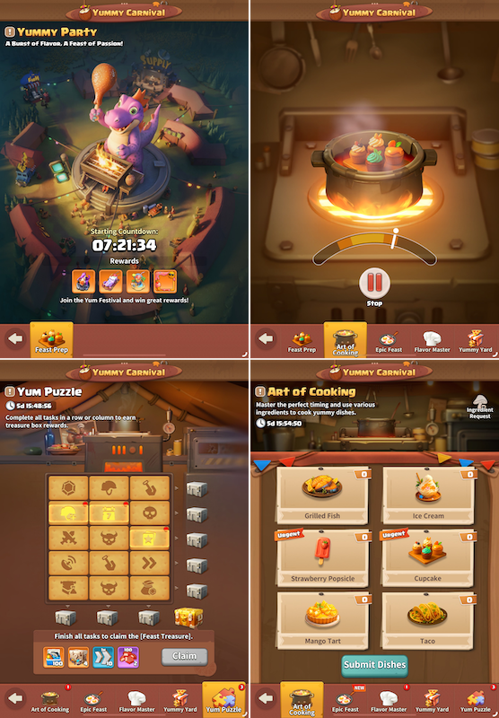 Dark War: Survival’s Yummy Carnival event
