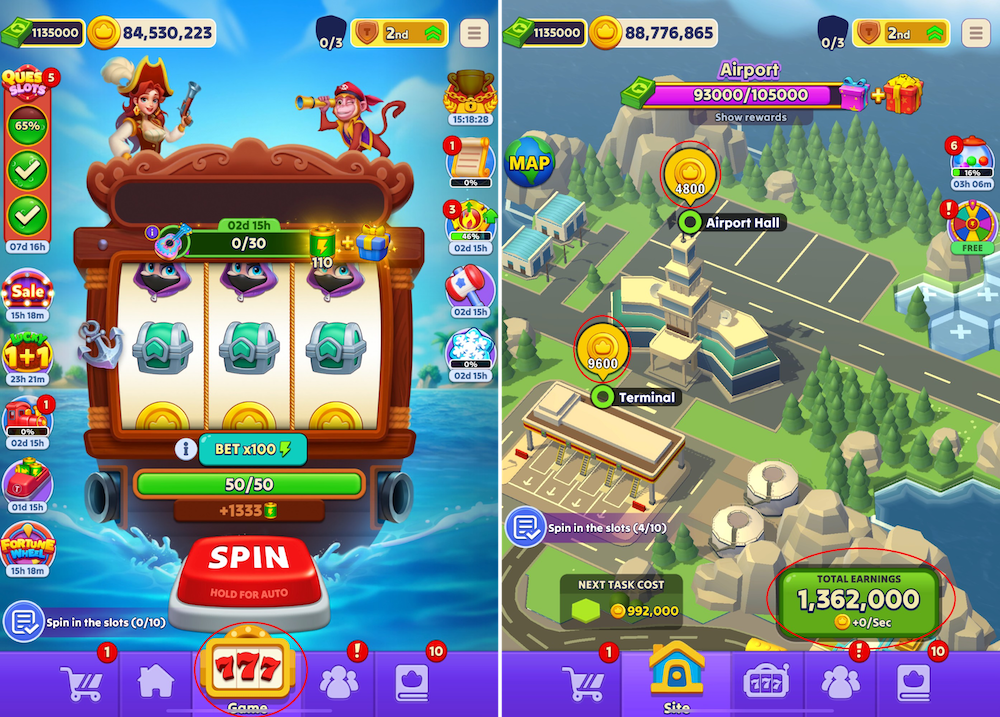 Top Tycoon: Coin Theme Empire