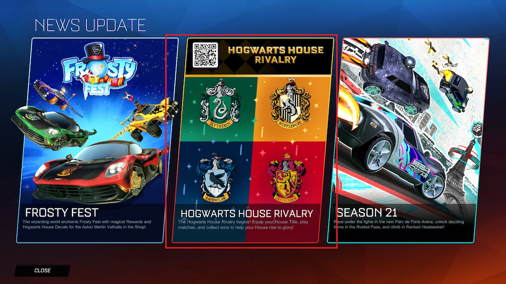 Rocket League introduced a new live event type through a high-profile IP collaboration with the Harry Potter franchise
