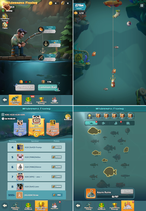 Dark War: Survival introduced its first standalone fishing tournament