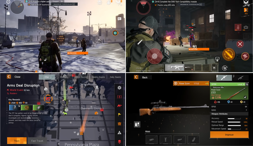 The Division IP launched on mobile with The Division: Resurgence