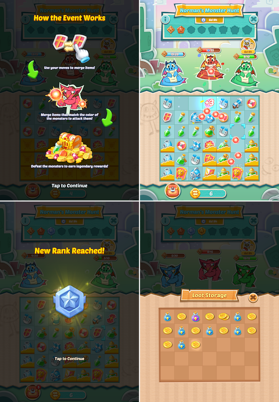 Gossip Harbor’s hybrid PvE gameplay format, Norman’s Monster Hunt
