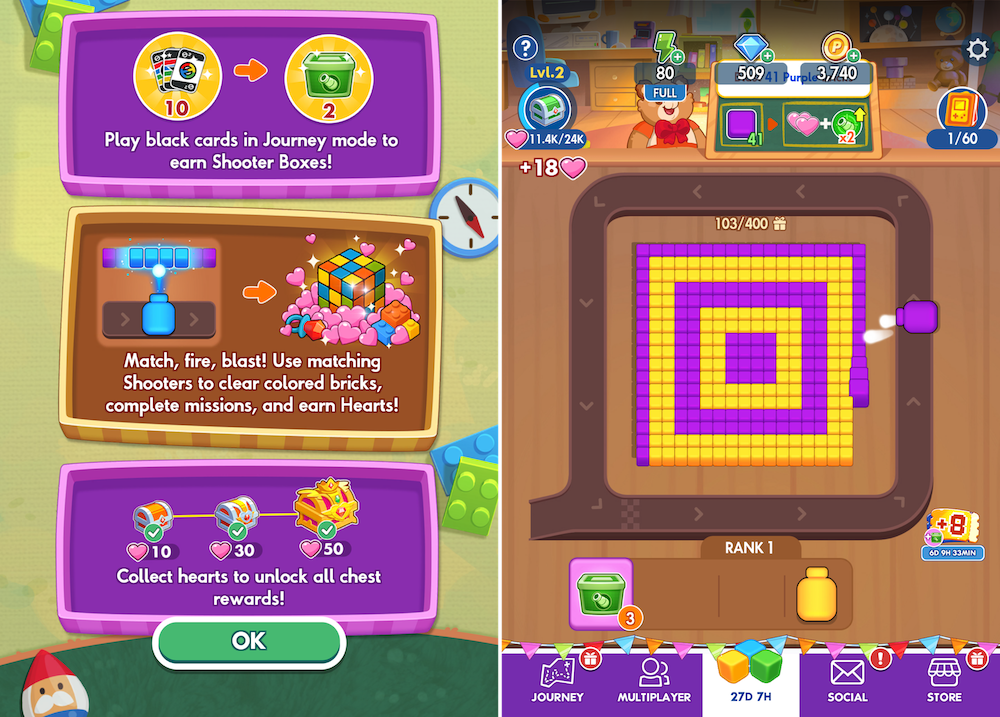 The Pixel Blitz Minigame in Phase 10