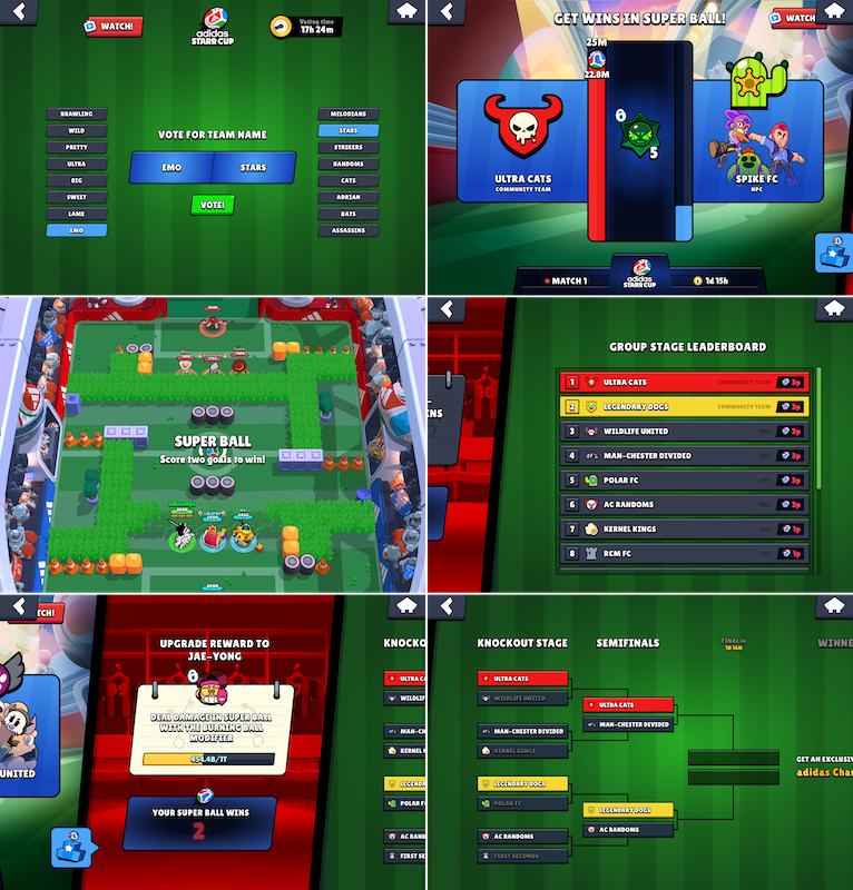 Super Ball mode in Brawl Stars