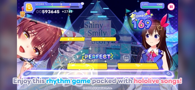 hololive Dreams, the official hololive rhythm RPG