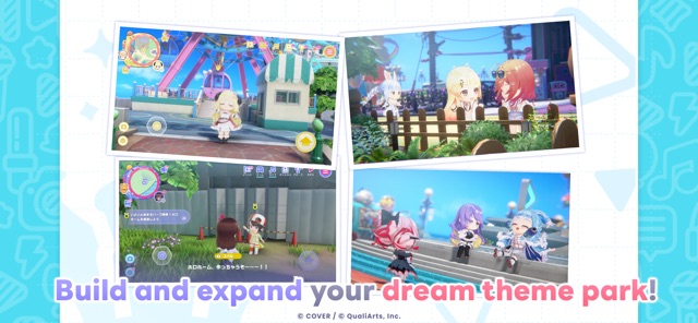 hololive Dreams, the official hololive rhythm RPG